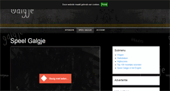 Desktop Screenshot of galgje.com